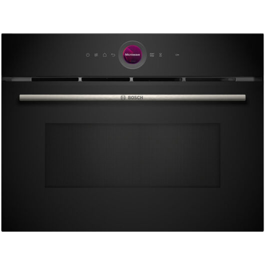 Bosch CEG732XB1B Series 8 Built-In Microwave & Grill Black