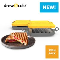 Drew&Cole Clever Micro Toastie Maker - Twin Pack