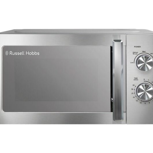 RUSSELL HOBBS RHMM827SS Compact Solo Microwave - Silver