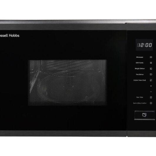 RUSSELL HOBBS RHBM2002DS Built-in Microwave with Grill - Dark Steel