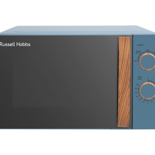 RUSSELL HOBBS Scandi RHMM713BL Solo Microwave - Blue