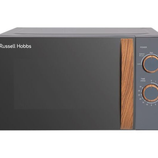 RUSSELL HOBBS Scandi RHMM713G Compact Solo Microwave - Grey