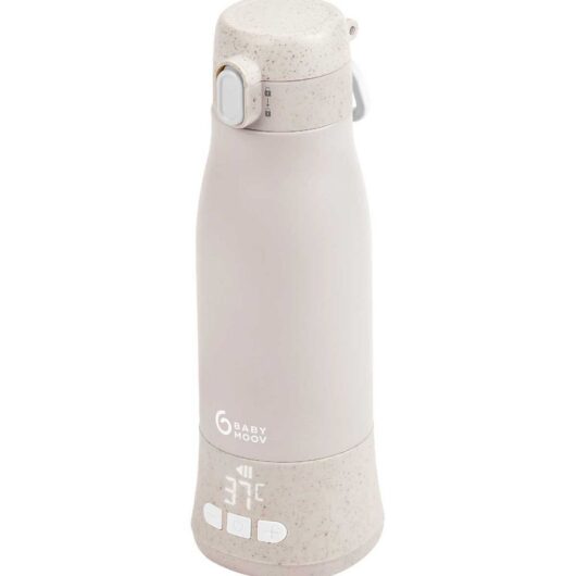 Babymoov Moov & Feed Rechargable Travel Bottle Warmer Mineral Grey