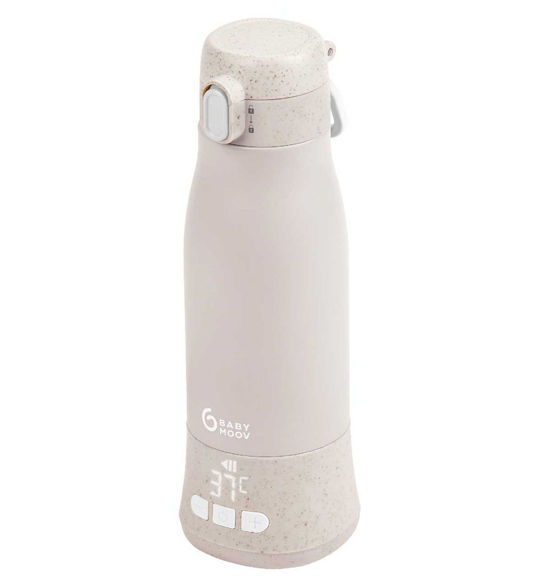 Babymoov Moov & Feed Rechargable Travel Bottle Warmer Mineral Grey