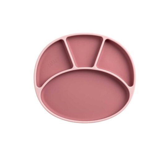 Bibado Silicone Suction Divider Plate - Blush