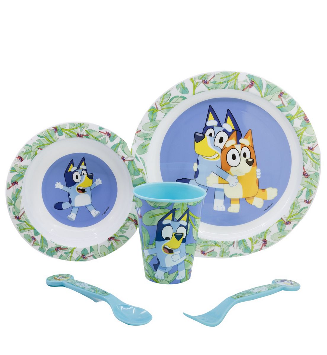Bluey 5 Piece Dinner Set