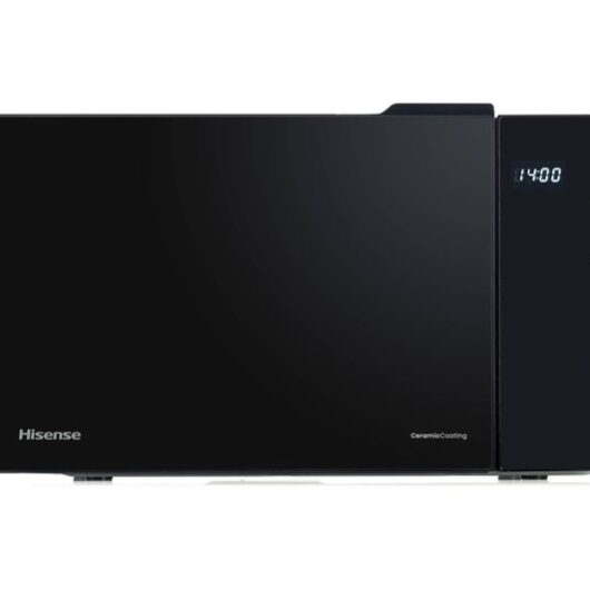 HISENSE H23MOBS5H4UK Compact Solo Microwave - Black