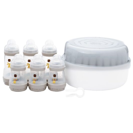 MAM Easy Start Bottle & Microwave Steriliser Set
