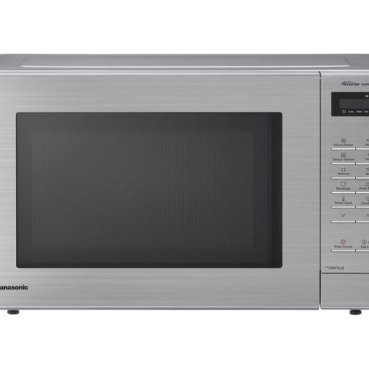 PANASONIC NN-ST68QBBPQ Compact Solo Microwave - Silver