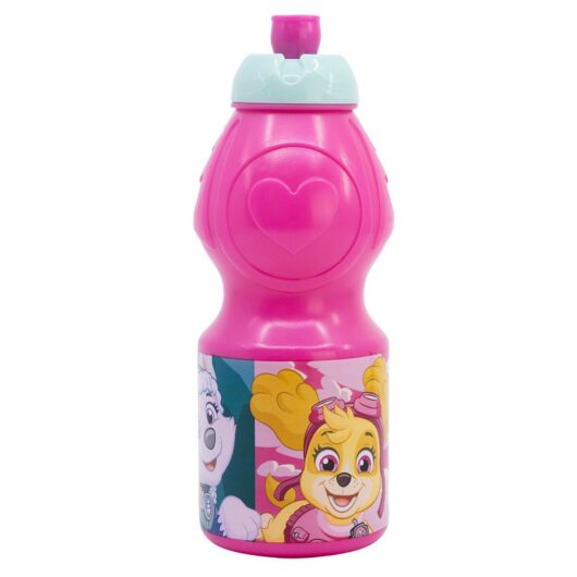 Paw Patrol Girl Reusable Plastic Sports Bottle 400ml