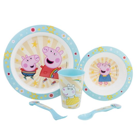 Peppa Pig 5 Piece Dinner Set