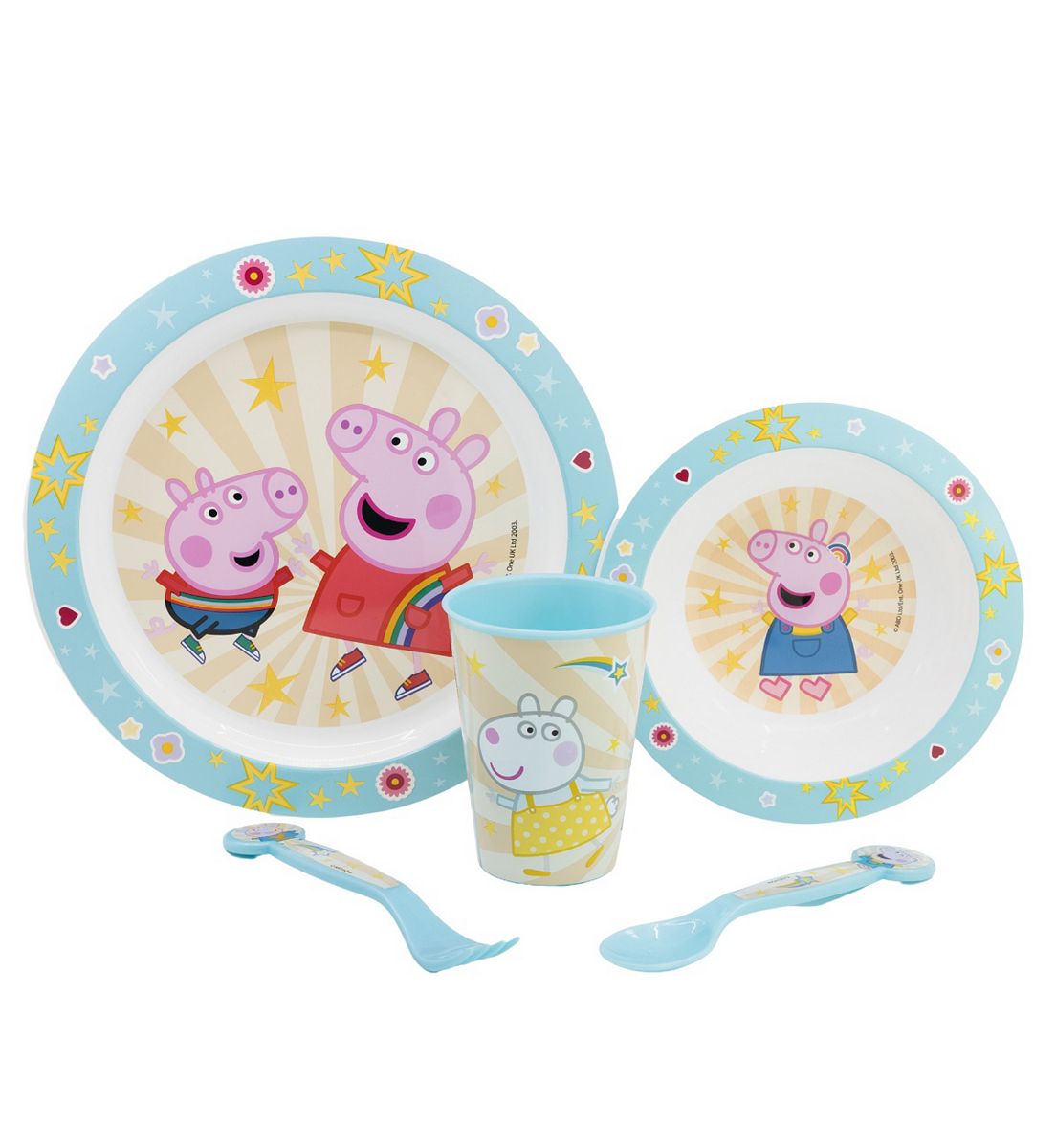 Peppa Pig 5 Piece Dinner Set