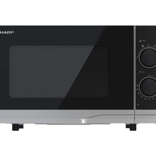SHARP Premium Series YC-PS201AU-S Solo Microwave - Silver
