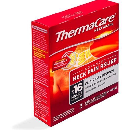 Thermacare Heat Wraps For Neck, Shoulder And Wrist - 3 Heatwraps