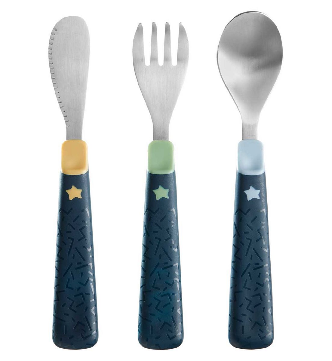 Tommee Tippee Big Kids Stainless Steel First Cutlery Set 12M+