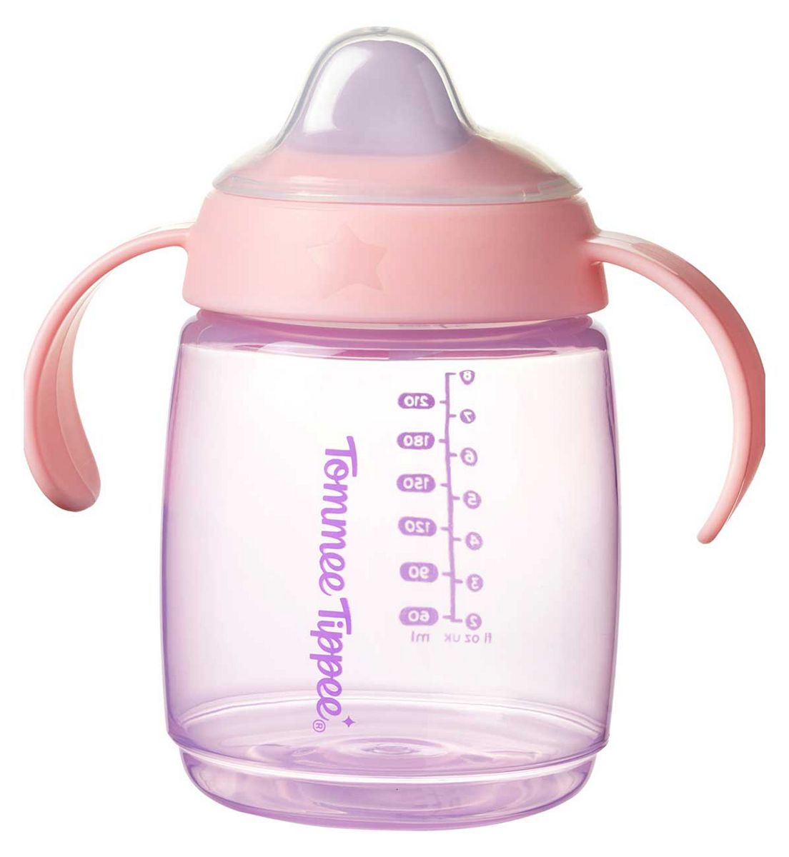 Tommee Tippee Tommeetippeesuperstarsippee,6M+, 240ml, Trainer Sippy Cup Forbabies