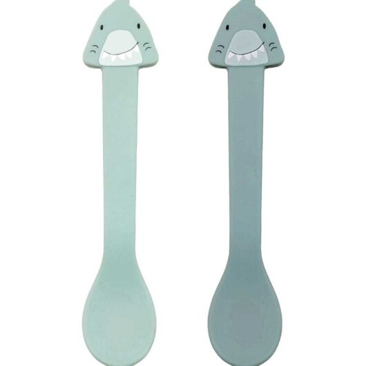 Trixie Shark Silicone Spoon Pack