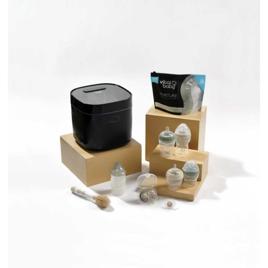 Vital Baby Nurture Sterilising Set Onyx Black